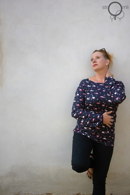 Plameňáková romance, vel. S — foto 1