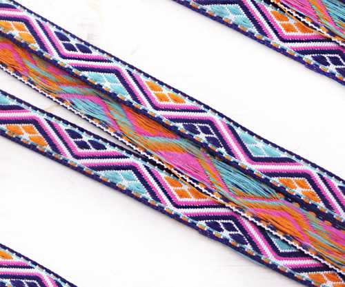 Stuha, boho / etnický styl, délka 2 m, materiál