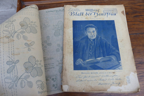 Blatt der Hausfrau...starý časopis, móda 13/1929