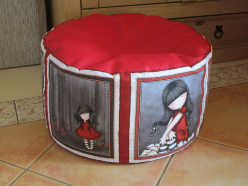 Velký puff sedák Gorjus 50 cm — foto 1