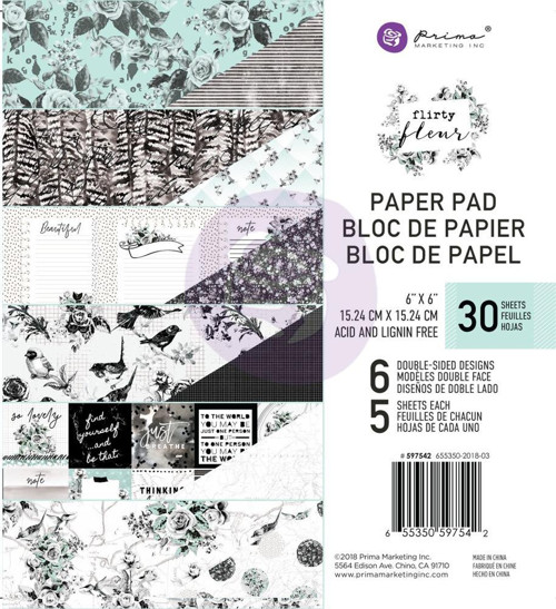 SB papír 15,2 x15,2 cm,sada 6 ks