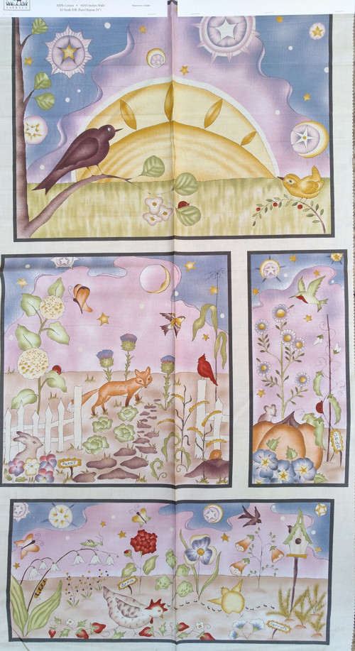 Panel Zinnias Garden — foto 1