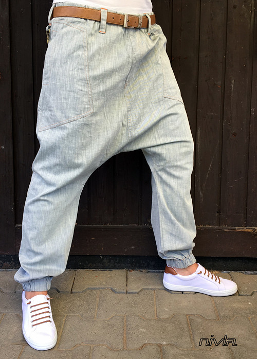 Turky / harémky - jeans — foto 1