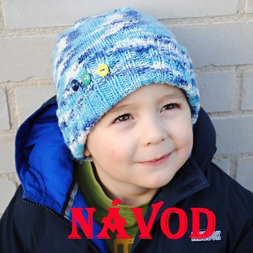 Pletená čepice -návod **PDF