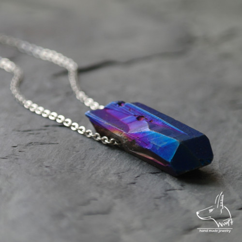 Krystal křišťálu - aqua aura — foto 1