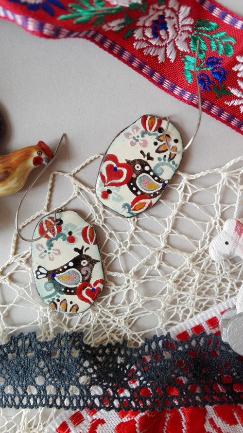Folklórní náušnice - na přání — foto 1
