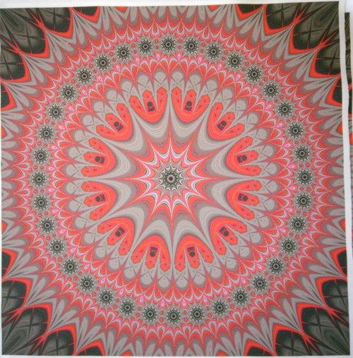 Bavlněná látka - panel 35 x 35 cm