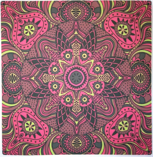 Bavlněná látka - panel 47 x 47 cm