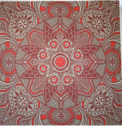 Bavlněná látka - panel 47 x 47 cm