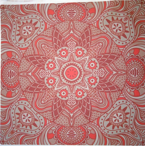 Bavlněná látka - panel 47 x 47 cm
