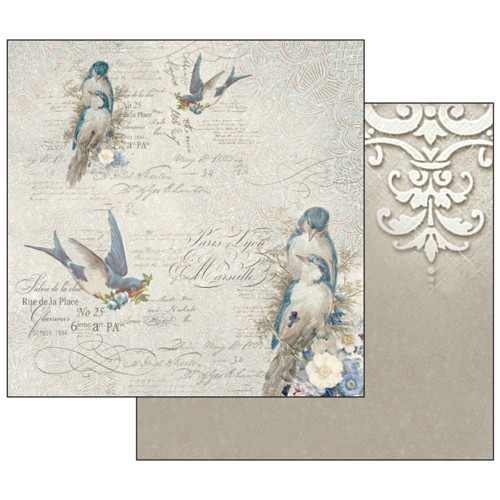 Oboustranný papír Stamperia 30,5 x 30,5 cm