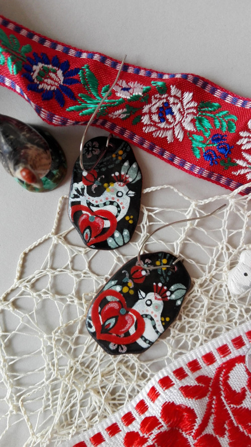 Folklórní náušnice — foto 1