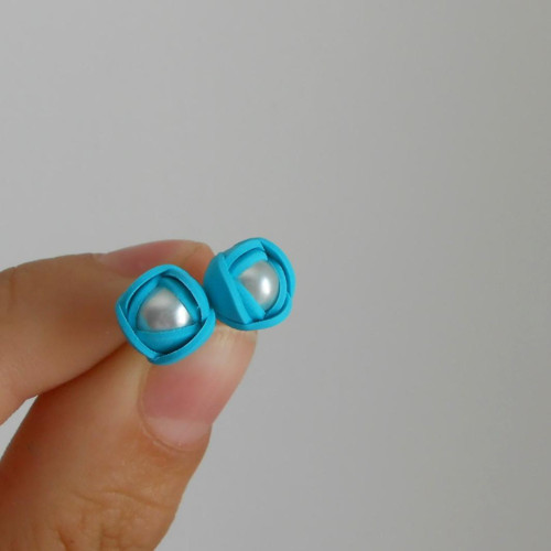 Mini růžičky tyrkysové