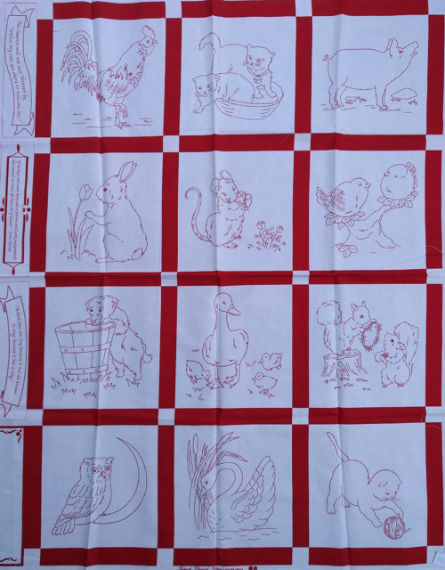 Panel Redwork Revival — foto 1