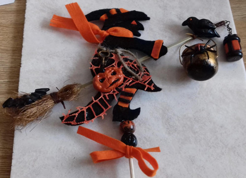 Halloweenská čarodějnice - zápich — foto 1