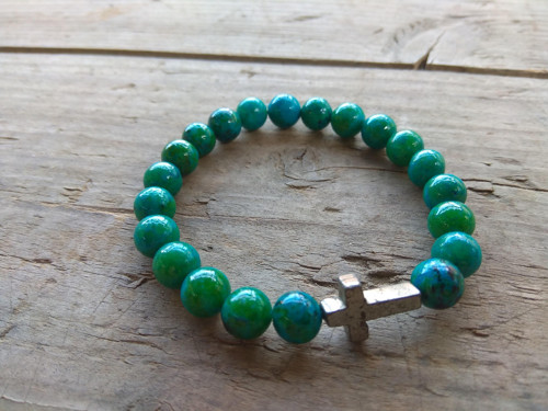 Luxury collection-"Azuromalachit a pyrit" — foto 1