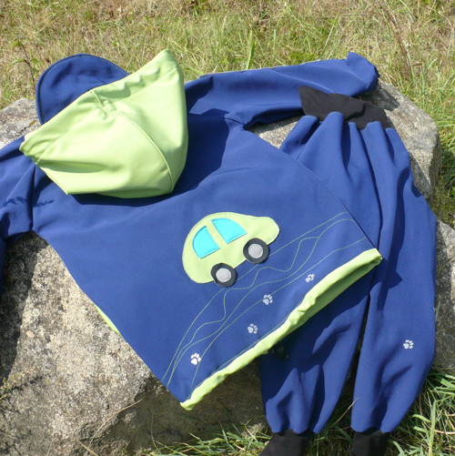 Rostoucí softshell. bundička 4-7 let NA PŘÁNÍ — foto 1