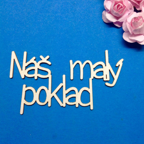Dekorace Wycinanka , chipboard (CHN 30) — foto 1