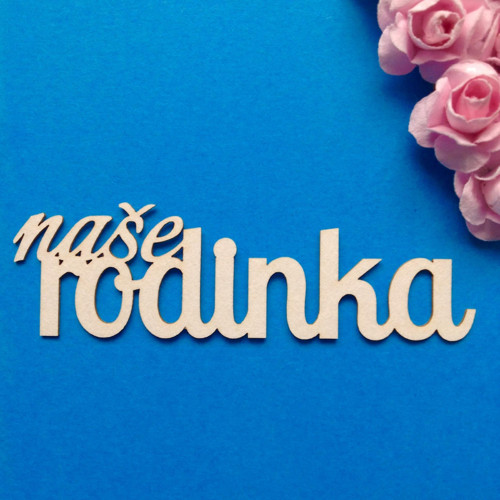 Dekorace Wycinanka, chipboard (CHN 39) — foto 1