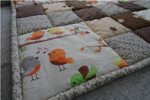 Patchwork deka dětská - s ptáčky — foto 1
