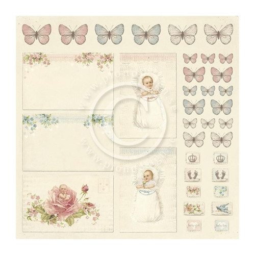Oboustranný papír 30,5 x 30,5 cm,190 g /m2