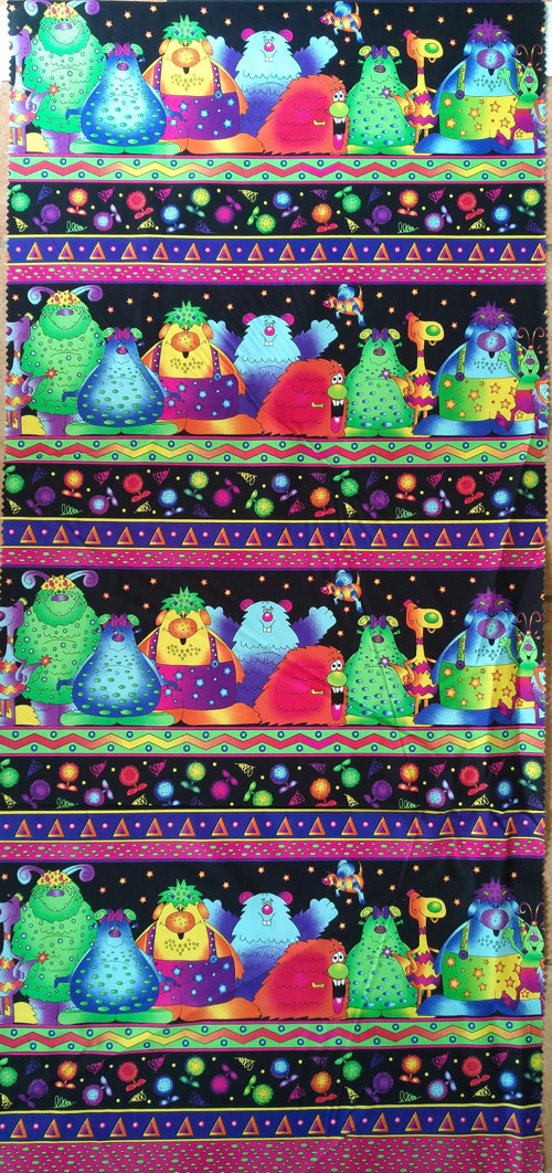 Panel Monsters in the Closet pruhy 82252