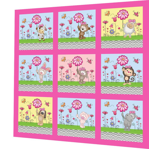 Bavlněný panel /i na pexeso/ 35 x 35 cm