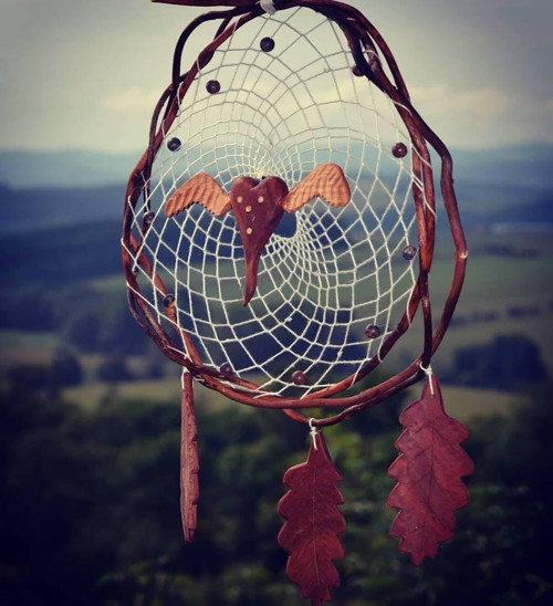 Lapač snů andělské srdce — foto 1