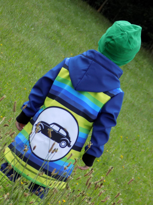 Dámský softshellový cardigan - hořčicový — foto 1