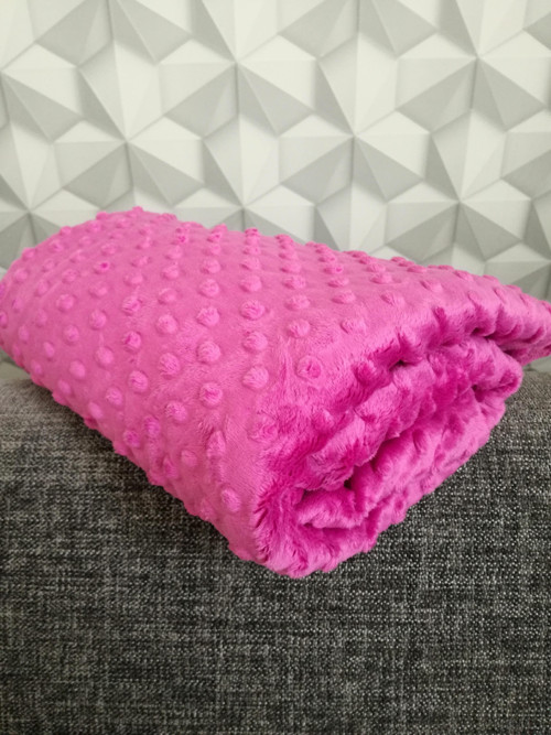 Minky - CUDDLE DIMPLE® Raspberry