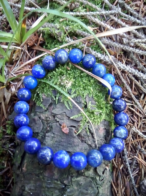 Náramek z lapisu lazuli — foto 1