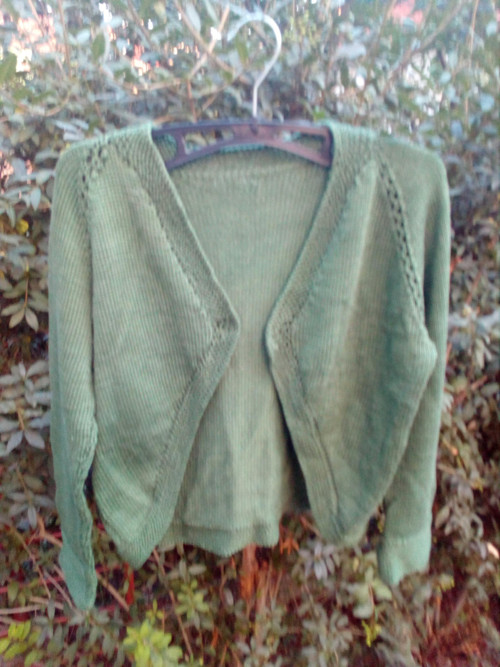 Pletené bolerko — foto 1
