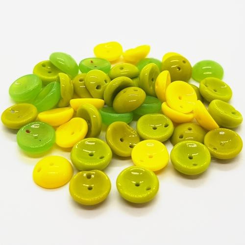 Korálky broušené, 8mm, mix, 45ks — foto 1
