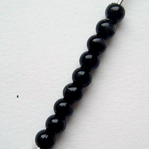 Korálky sklo 4mm/50ks — foto 1