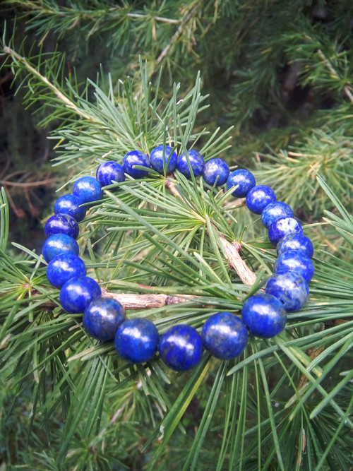 Náramek z lapis lazuli — foto 1