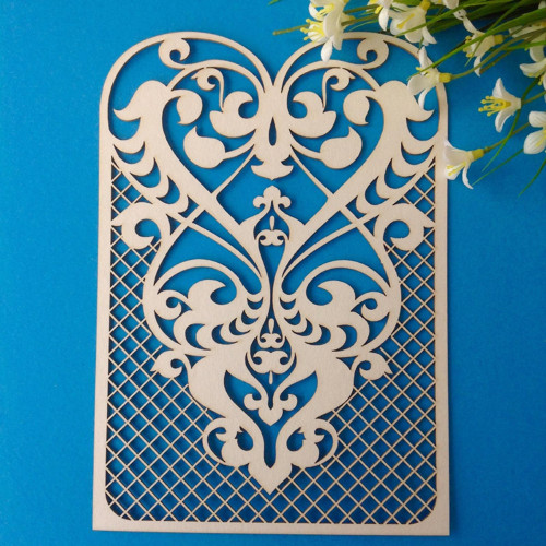 Dekorace velká, chipboard (CHR 39)