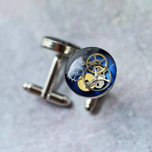 Manžetové knoflíčky /darkblue/ — foto 1