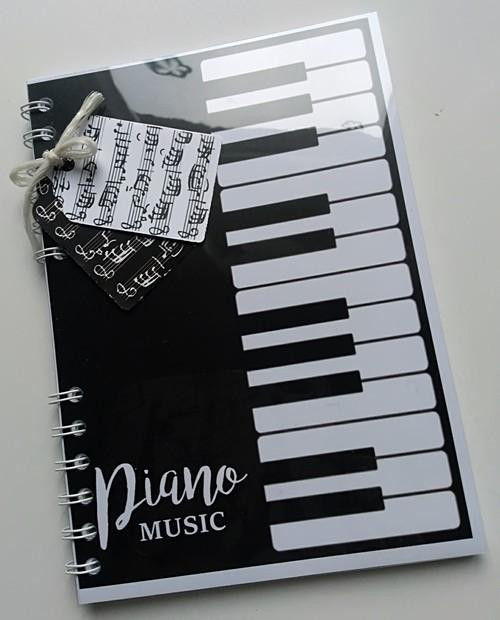 Spirálový blok "Piano"