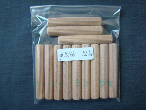 Spojovací dřevěný kolíček 10/60