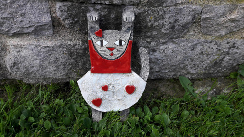 Kočka na zvěšení