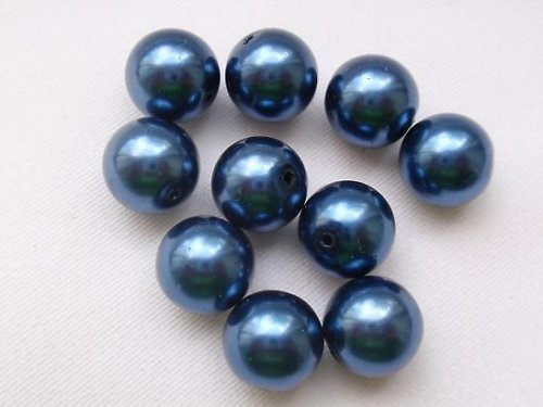 Voskované perly Ø 10mm - 10ks — foto 1