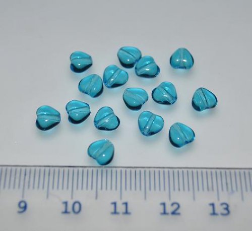 Korálek skleněný - 6mm - 20ks — foto 1