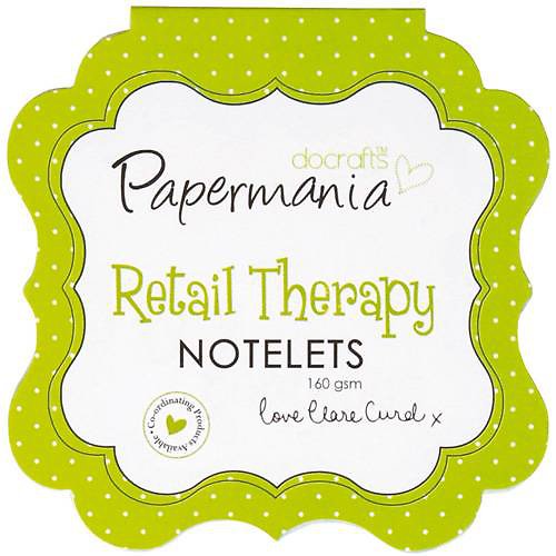 Poznámkovník Notelets Retail therapy - Minipapírky — foto 1