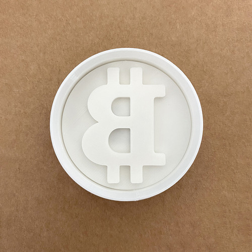 Vykrajovátko - Bitcoin - kruh