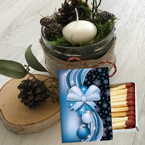 Zápalky na sváteční stůl - No.30