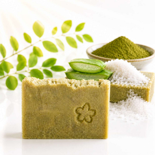Solná Moringa - solné mýdlo