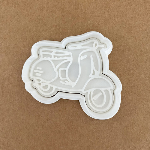 Vykrajovátko - Motorka Vespa