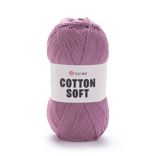 Příze Cotton Soft - starorůžová