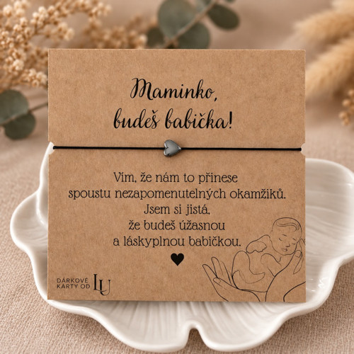 Oznámení těhotenství pro babičku