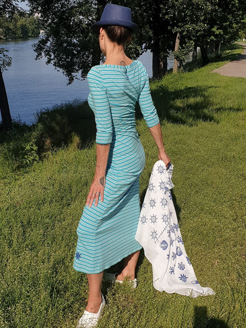 DressStrippedMintSailor/Rudder — foto 1